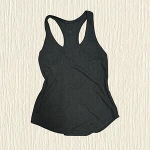 Lululemon grey racerback tank top